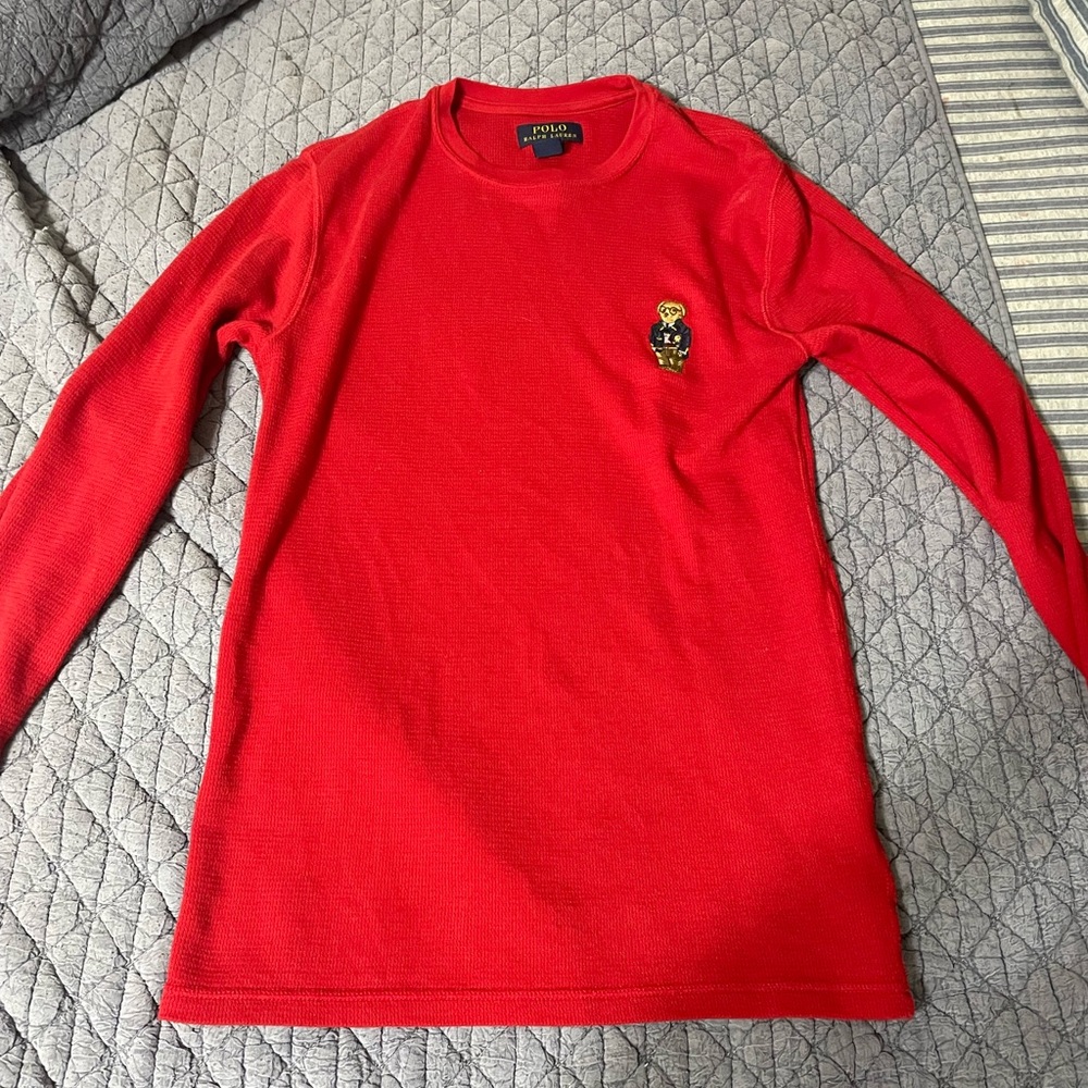 Long sleeve polo tee